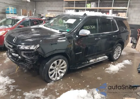 2021 Chevrolet Tahoe 4Wd Premier z USA, uszkodzony, nr VIN 1GNSKSKD3MR101251